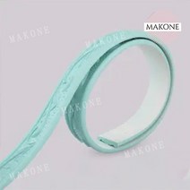 Makone 상표등록 백 석고 라인벽 장식 DIY 자재 몰딩 pvc 배경 거울 테두리 펜던트 라인, 연청 5m 한 줄