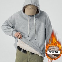 스토리원 남성 털안감 기본 후드티 기모 티셔츠 RKJG-FWTO001