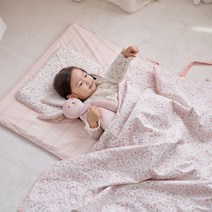 슬립스파 꺼짐없는 라텍스 신생아 아기 유아 토퍼 매트리스 주문 제작 가능, 아기토퍼매트리스M+방수속커버+풀밭의토끼