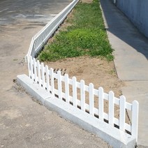 야외 방부목 울타리 원예 텃밭 화단 경계목 조경, 오렌지 60x35x20