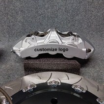 아우디 TT A4 A5 A6 용 355x32mm 디스크 로터 17 393918 3939193939 프론트 휠로 실버 GT6 포트 브레이크 캘리퍼 키트 사용자 정의, [02] caliper only