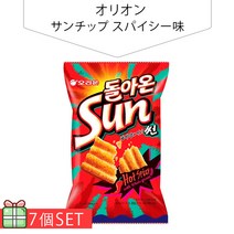 일본상점 오리온 선칩 매운맛 80g 7개 세트150엔 ORION 안주스낵식품식품 화장품 과자 간식