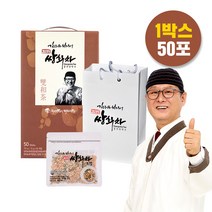 김오곤 원장 진한 한방 쌍화차 전통차 분말+선물용 가방 50개입, 15g, 1개