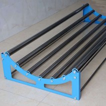 봉제 공장 원단 나라시 롤링기 롤러 받침기 렉, 길이 2.0M 너비 40CM 단일 섹션