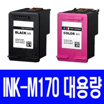 삼성 INK-M170XL SCX-1360 SCX-1365 SCX-1365W 대용량 재생잉크, INK-C170 (표준용량 칼라/호환), 1개