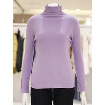 [AK수원점] [밸리걸]버튼 슬리브 폴라넥 니트(468102)