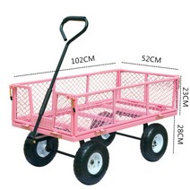 수동구루마 농업용끌차 구루마 전동운반차 전동구르마, 작은 분홍색 사전 판매