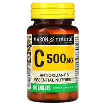 Mason Natural Vitamin C 500 mg 100 Tablets
