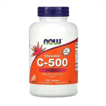 나우푸드 비타민C 500mg 100타블렛, 1개, 100개