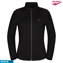 [프로스펙스] 여성 소프트 트리코트 배색 트레이닝 집업 PW3WN20F542