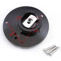 오토바이연료캡 오토바이 연료 탱크 캡 가스 커버 키리스 야마하 R6 FAZER FJR1300, 01 black