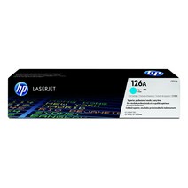 HP 정품토너 No.126A CE311A 파랑 CP1025nw 1K M175nw, 단일 수량