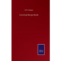 Universal Recipe Book Hardcover, Salzwasser-Verlag Gmbh