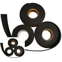 TYDL EVA 단면 스폰지테이프 흑색 폭 10MM 두께선택, 두께3mm, 1개