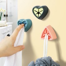 원터치 걸이 후크 고리 벽걸이행거 무타공옷걸이 부착, 삼각형걸이 화이트, 삼각형걸이 화이트