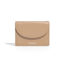HALFMOON MINI WALLET - SAND BEIGE