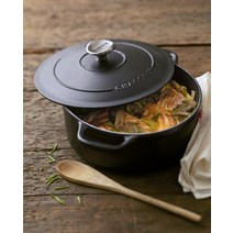 차세르 프리미엄 24cm 전골 블랙, 단일사이즈