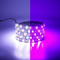 [YT_ON]12V용 LED바 6cm 화이트-핑크 브레이크숨쉬기모듈포함[YT0430], 1개, 흰띠PCB, 상품선택