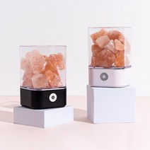 스톤 디퓨저 무드등 실내 방향제 아로마 오일 디퓨져, 화이트, 로즈마리