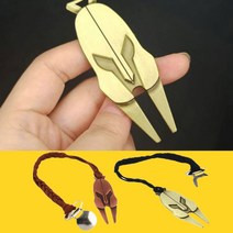 골프 퍼터커버키퍼 클립 홀더 악세사리 고리 집게 걸이 고급 선물, N1771_황동색