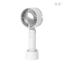 소소 BLDC 쿨링 휴대용 선풍기 냉각팬 저소음 쿨링팬, DG-FN01, 화이트