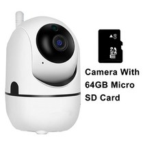 애견모니터 베이비모니터 무선cctv Anpviz 미니 PTZ 카메라 실내 스마트 베이비 모니터 무선 IP 지원 5G, 03 Camera With 64GB