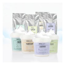 [바스참] 사해소금 버블바스 리필용 1KG 거품입욕제, 버블바스1kg:일랑일랑_리필용