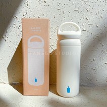 블루보틀 미니 텀블러 벤티 리유저블 콜드컵 휴대용 보온병 물통 미니 보이차 전동쉐이커 슬리브, A