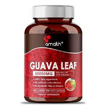 아말스 구아바 잎 리프 추출물 10000mg 피페린 90캡슐, 구아바잎 (기본)