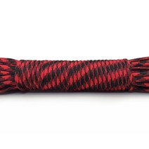 550 파라코드 낙하산 코드 랜야드 텐트 로프 가이라인 밀 스펙 타입 III 7 가닥 50FT 100FT 하이킹 캠핑용, 075+20 meters