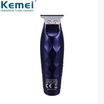 사일런트 Kemei 트리머 살롱 대머리 클리퍼 0mm 이발 기계 Man T Cut 마무리 커터 케멜, 02 Eu 플러그, 02 no retail box