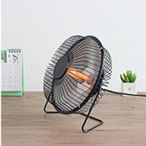 가정용 전기 온풍기 소형 히팅 서큘레이터 캠핑용 회사 사무실 테이블 위 책상 밑 화장실 미니 원룸 데트크휴대용 히터 220V 홈 히터 팬 핸디 따뜻한 히터 데스크탑 난방 173, 4인치, 검은 색