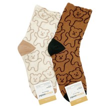 kikiya socks양말국산긴목키키야삭스여자곰돌이