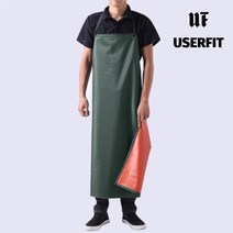 업소용 방수 긴앞치마 식당 수산 시장 앞치마 횟집 정육점 성인 오염방지, 상세 참조