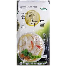 납품용 국수 쌀국수 3mm 몬 250g X6개 쌀국수면 업체 누들/국수/쌀국수/월남쌀국수/쌀국수면식자재/식당용/업소용/식당/대용량, 6개