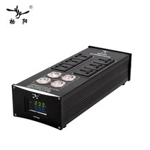호환 HIFI 전원 필터 YY-460 공급 장치 소켓 번개 보호 오디오 정수기 AC 조절기, 01 Black_01 기타