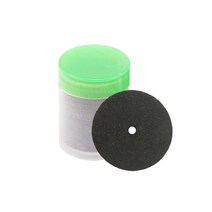 연마 샌딩 연마제 폴리싱 트리머 사포 36pcs 24mm 유리 섬유 강화 미니 드릴 커팅 디스크 절단 휠 dremel 액세서리 로타리 도구 용 연마 도구, 검정, 02 Black