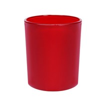 [더위치]유리컵 캔들 컨테이너 7oz(200ml)-레드 유광