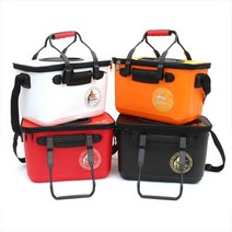 더블킬 자동문 크릴백 하드케이스 24L 색상선택 밑밥통 국산, 레드