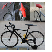 러브유어패밀리 MTB 자전거 흙받이 산악자전거 머드가드 자전거 악세사리, 화이트