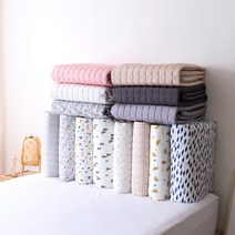 봄바람 100%꼰사 여름 인견패드 싱글 퀸, 17카카(인견테두리)