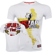 VSZAP 격투 반팔 방송구 무에타이 훈련복 싼다 티셔츠 헬스 유술 MMA 격투기 운동 달리기 남자