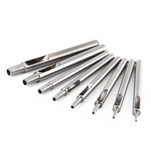 정품 타공펀치 벨트구멍뚫기 타공 가죽 가방끈 구멍 펀치 펀칭 0.8mm-6mm 시계줄 구멍 뚫기, 2mm