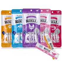 어드밴스 로얄 스틱 짜먹는 고양이간식 5P X 5봉 콤보 (맛별), 10g X 5P X 5봉 (5가지맛 총25p)