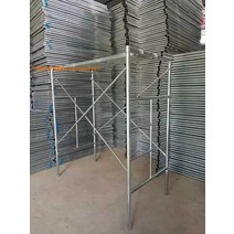 이동식 비계 작업대 2m 발판 꼴 두꺼워 아연 도금, 외부 프레임 및 높은 고도 사용을 위한 매우 두꺼