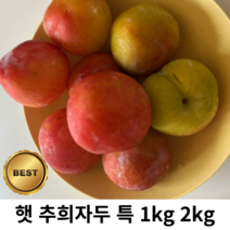 [국내산/국산] 햇 추희자두 특 1kg 2kg 햇자두 추희 자두 예비맘 대석자두 로얄과 왕자두 피자두 추이 추이자두, 1개