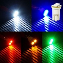 12V 24V 차량용 T10타입 5050 3칩 2발 LED전구, 선택_12V_화이트LED