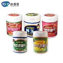 [토코] 바늘에 묻혀쓰는 흔들이 글루텐 5종 낚시떡밥, 딸기, 1개