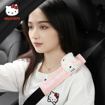 헬로키티 자동차 안전벨트 커버, 선택1. 핑크, 1개