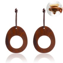 커피 깔때기 스탠드 2팩 월넛 드립 커피 콘 커피 드리퍼 홀더 대나무 베이스 커피 애호가를 위한 Wowagoga